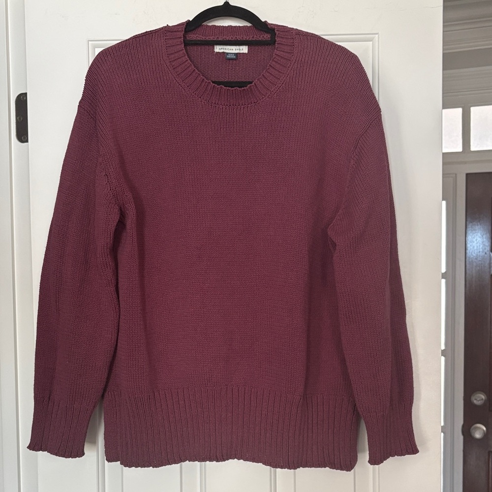 American Eagle sweater mauve/purple, size M, excellent condition
